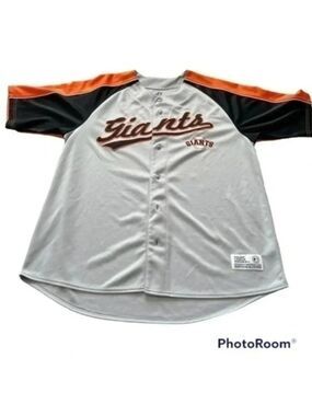 San Francisco Giants MLB SF Giants Baseball Jersey Dynasty Men’s XL orange black